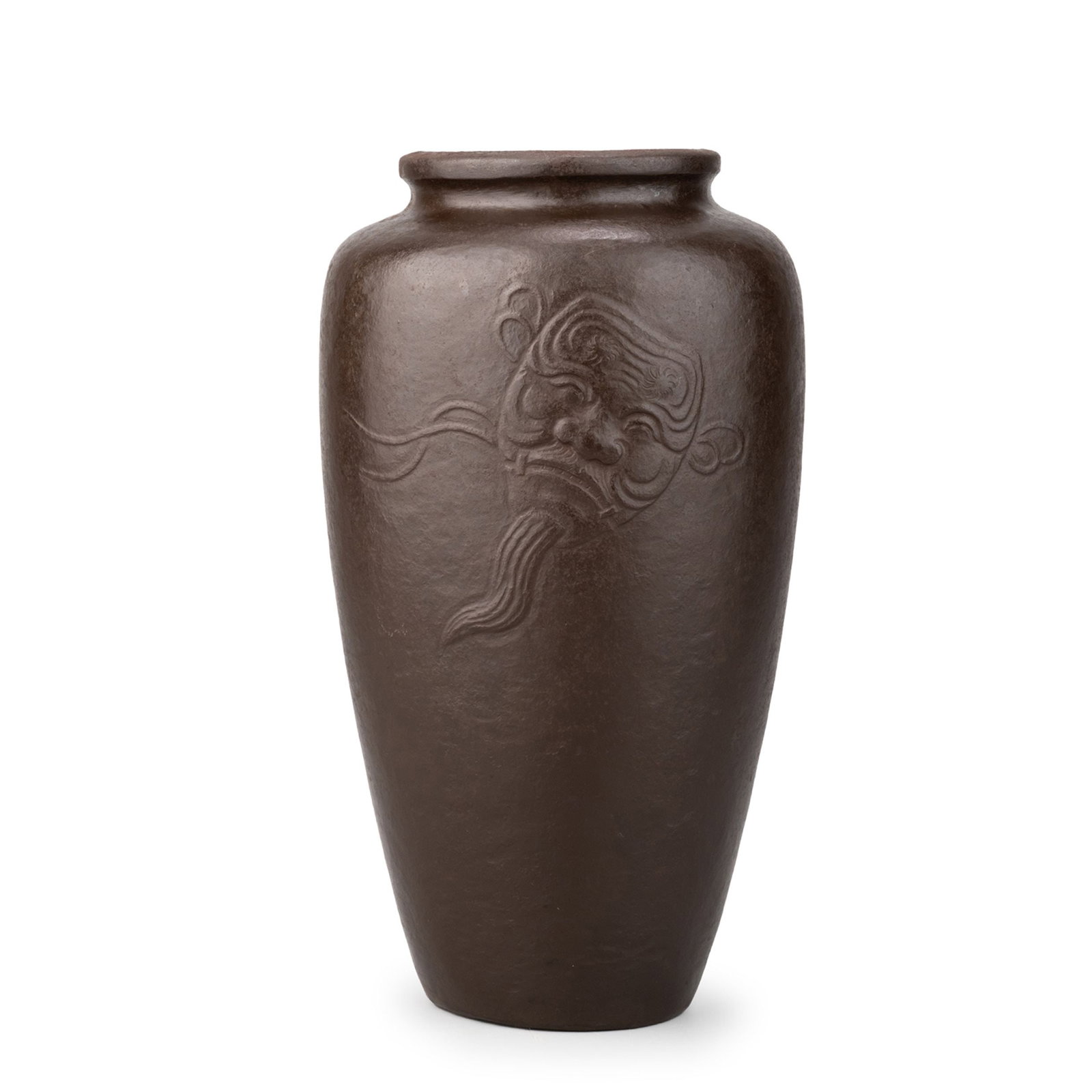 Hammered Iron Vase by Kurose Sosei (1 of 11)