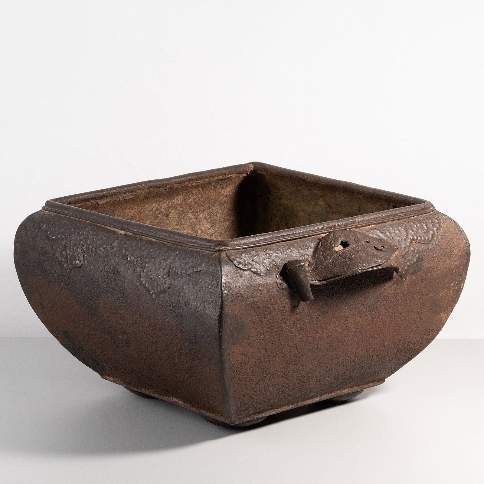 Hammered Iron Hibachi by Myochin Nobuie (1 of 11)