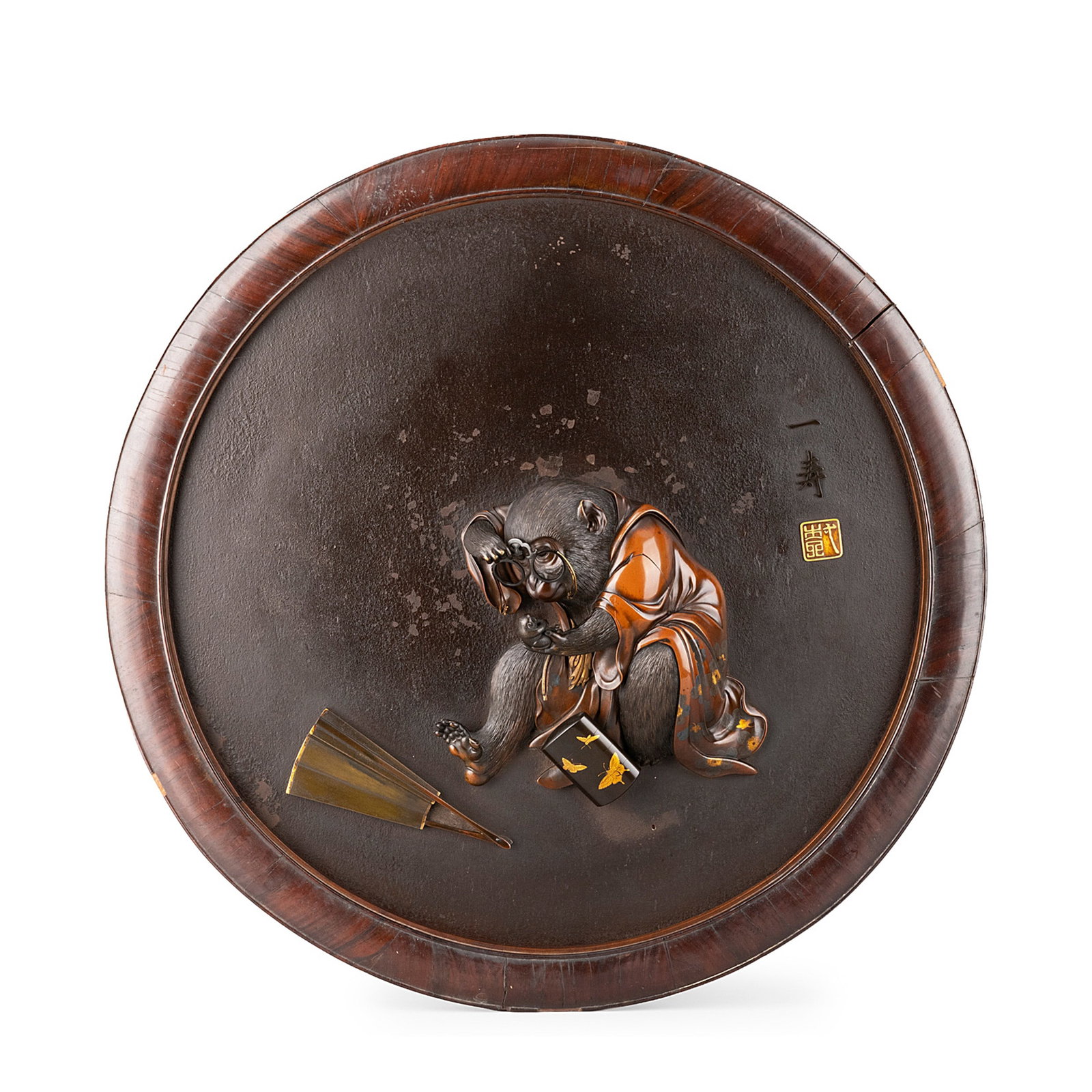 Iron Relief Hanging Plaque by Ichiju (1 of 8)