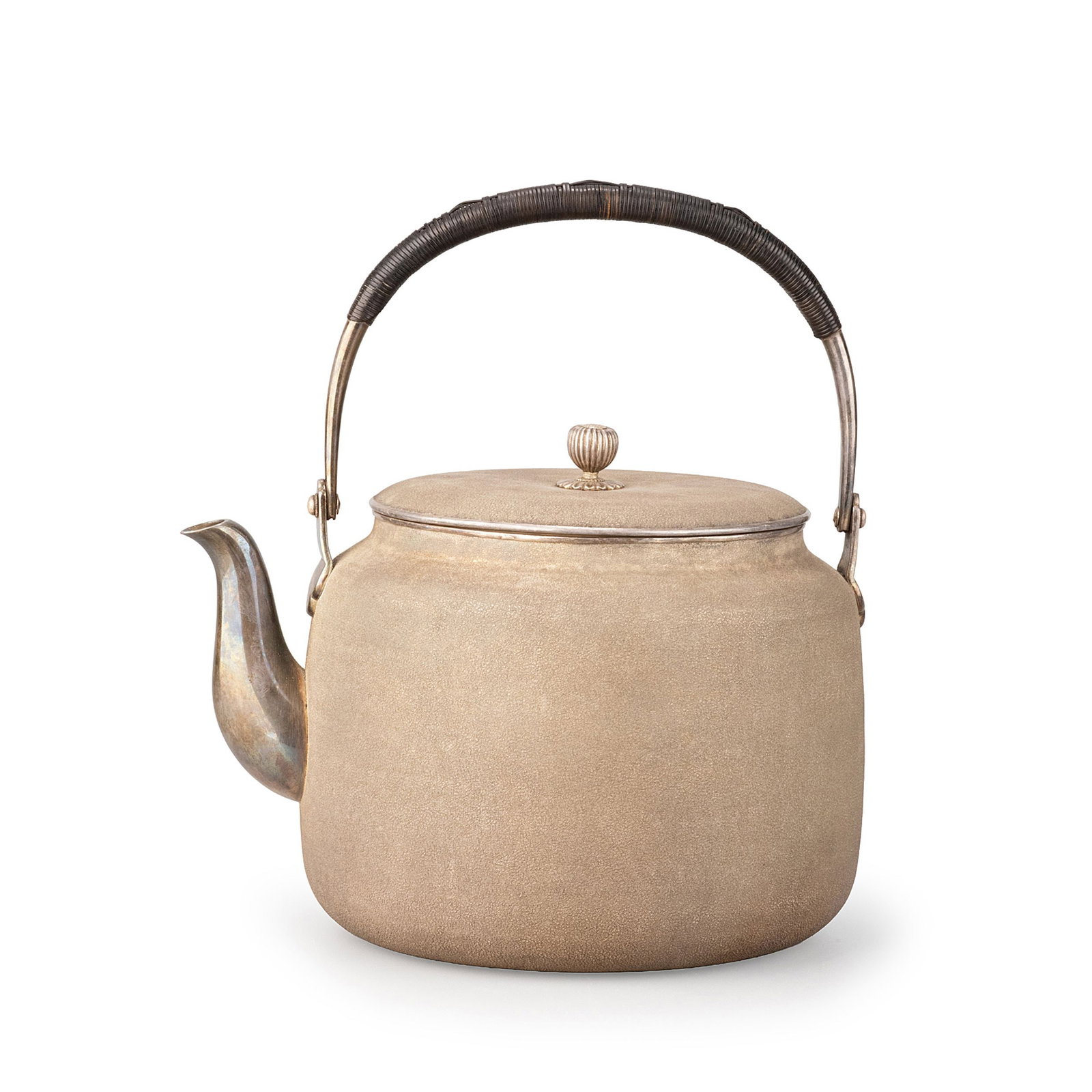Water Kettle by Shobun, Inscribed Box by Koan (1 of 13)