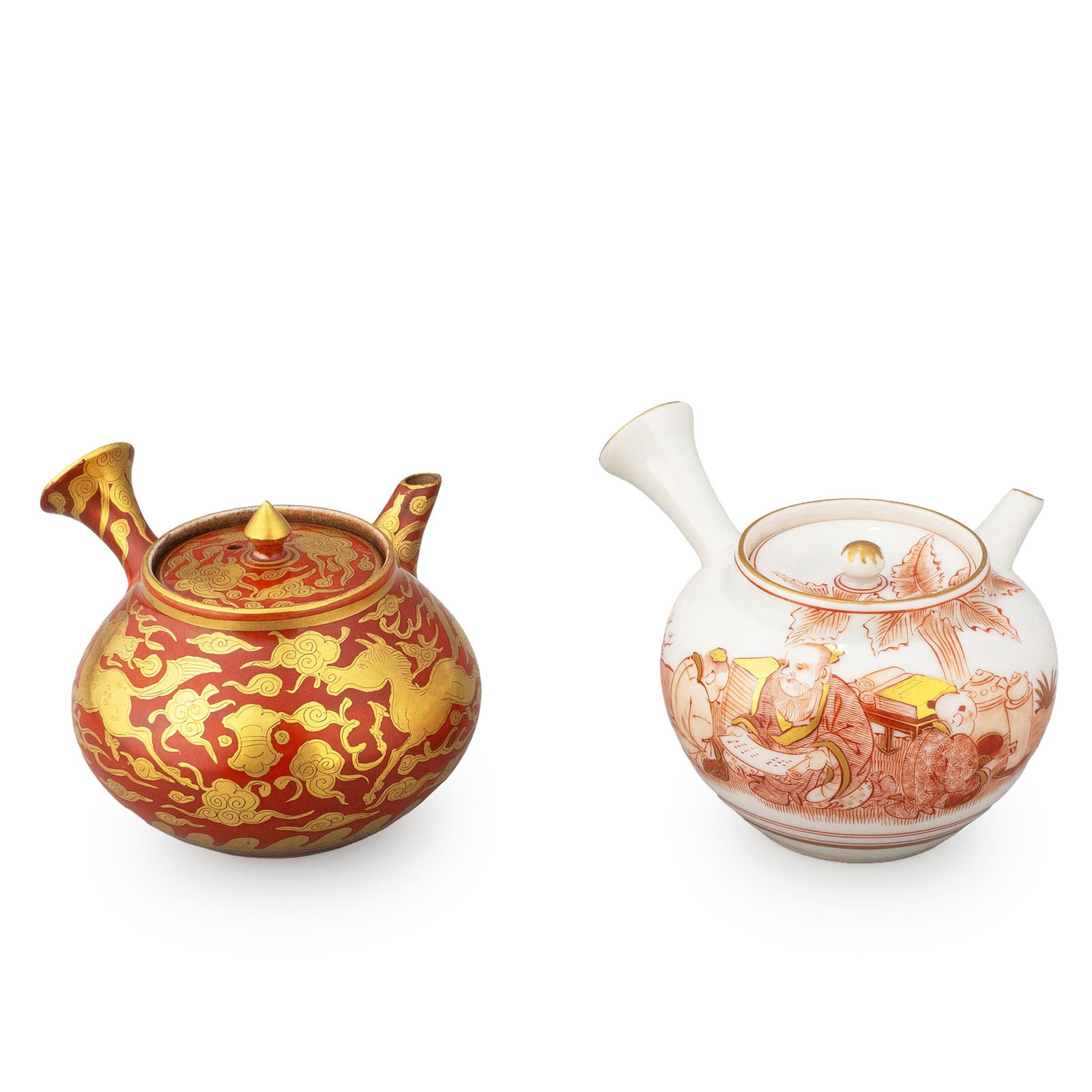Nakamura Shuto Pair Teapots, Box 2nd Shuto (1 of 12)