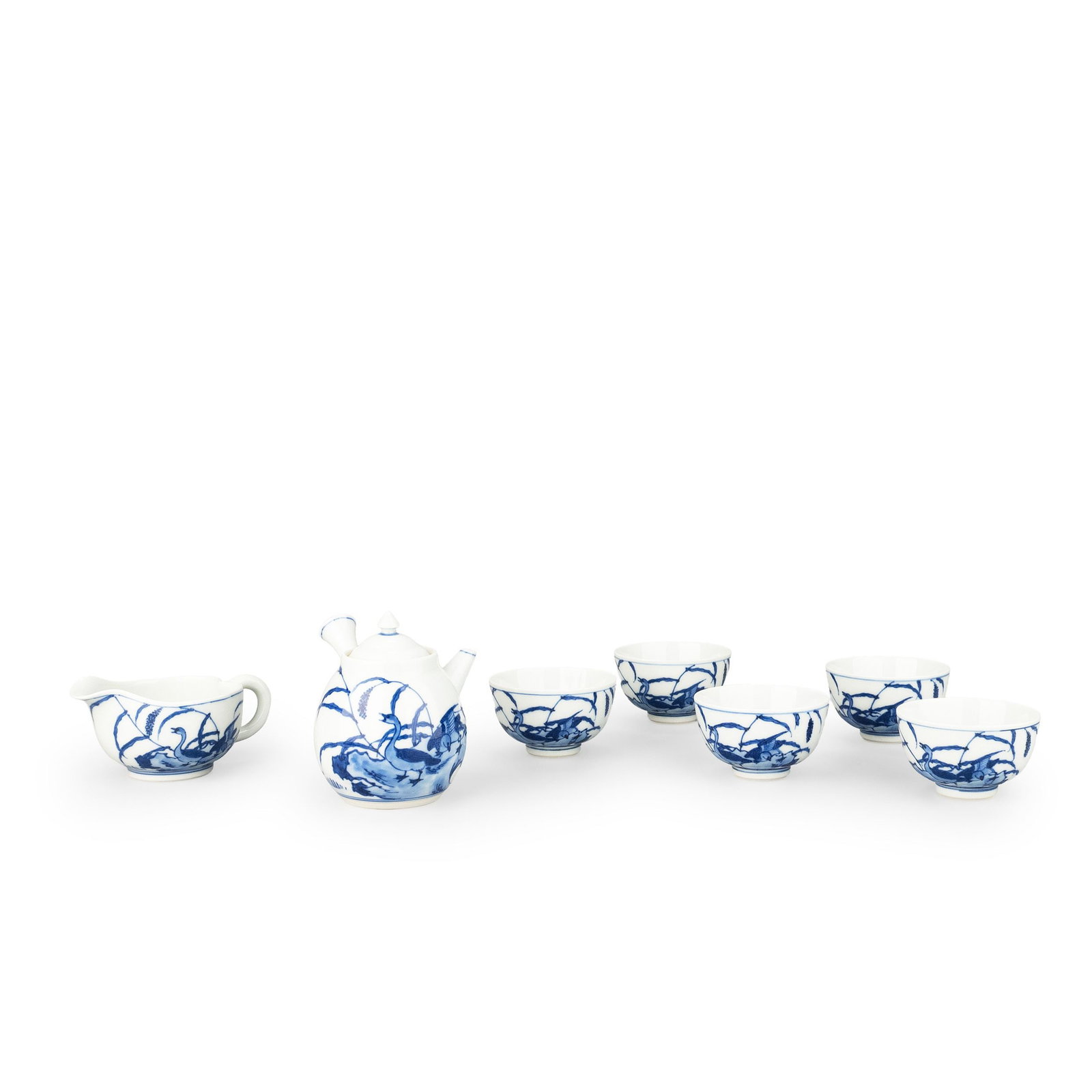 Tea Set by Miura Chikusen II, with Box (1 of 12)