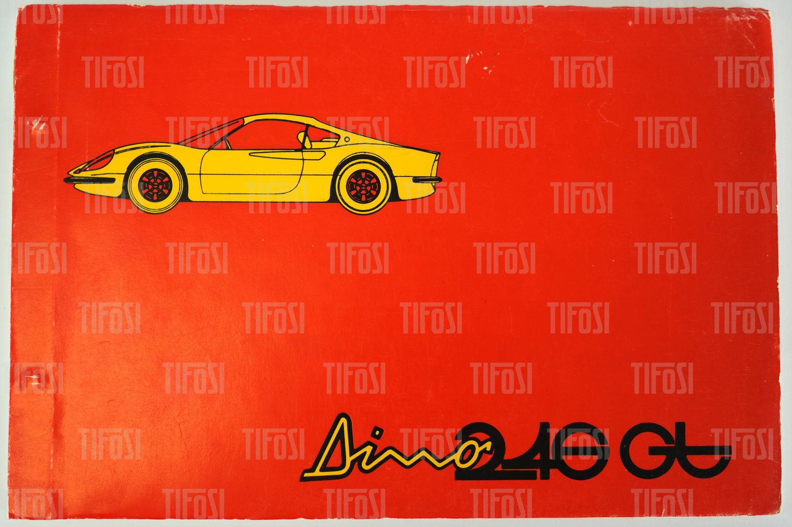 Ferrari 246 Dino Parts Manual: An original Ferrari 246 Dino spare parts manual. 1971 version, brass screw binding, very good overall condition. Print code 52/71.