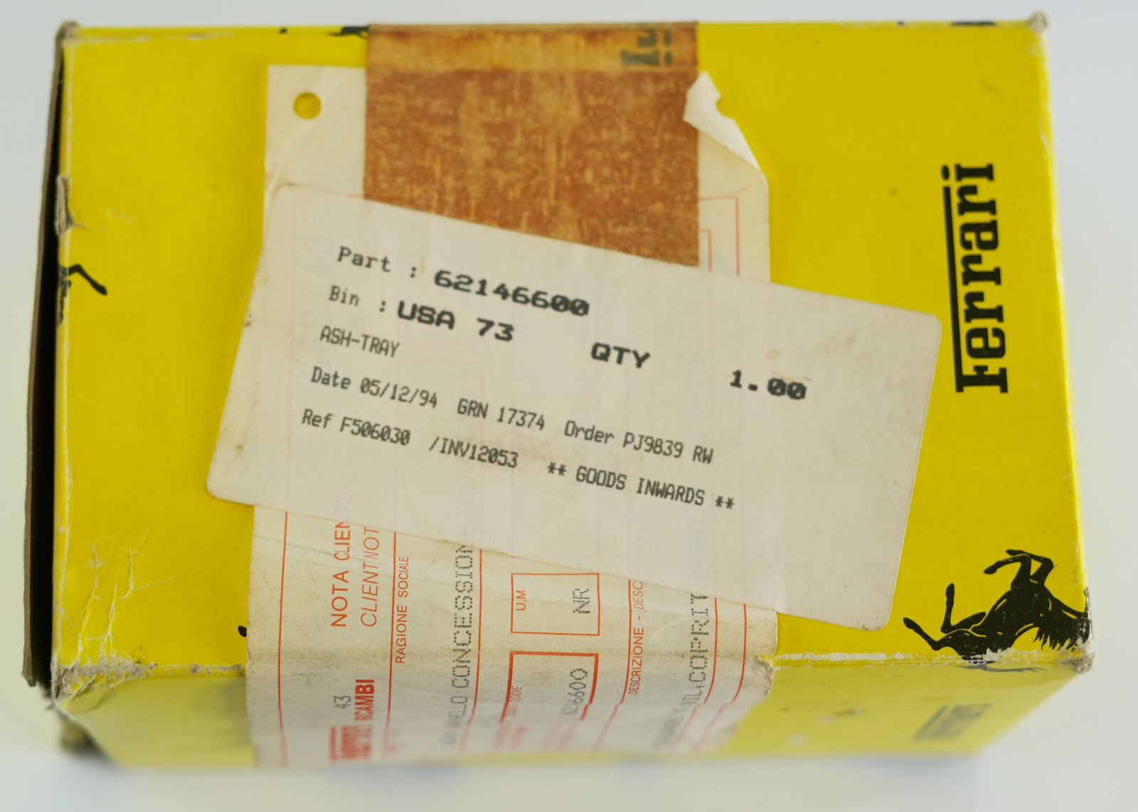 Ferrari 348 Ashtray NOS - 3