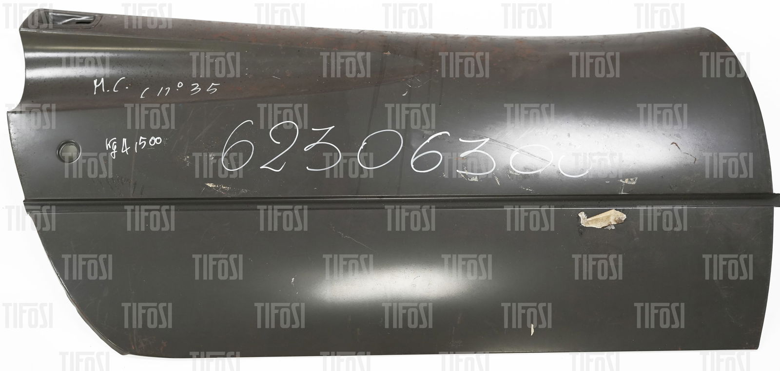 Ferrari 328 Door Skin NOS: A new old stock right-hand door skin for a Ferrari 328, Ferrari P/N 62306300