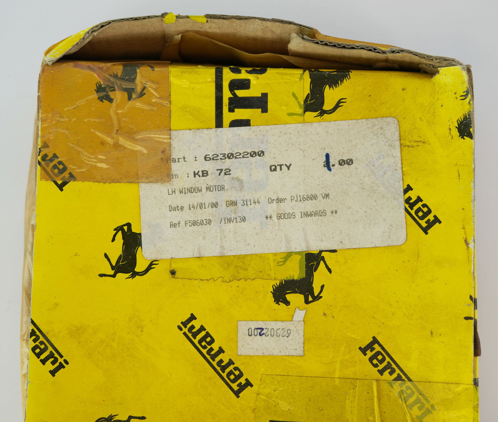 Ferrari 348 355 Window Motor NOS - 3