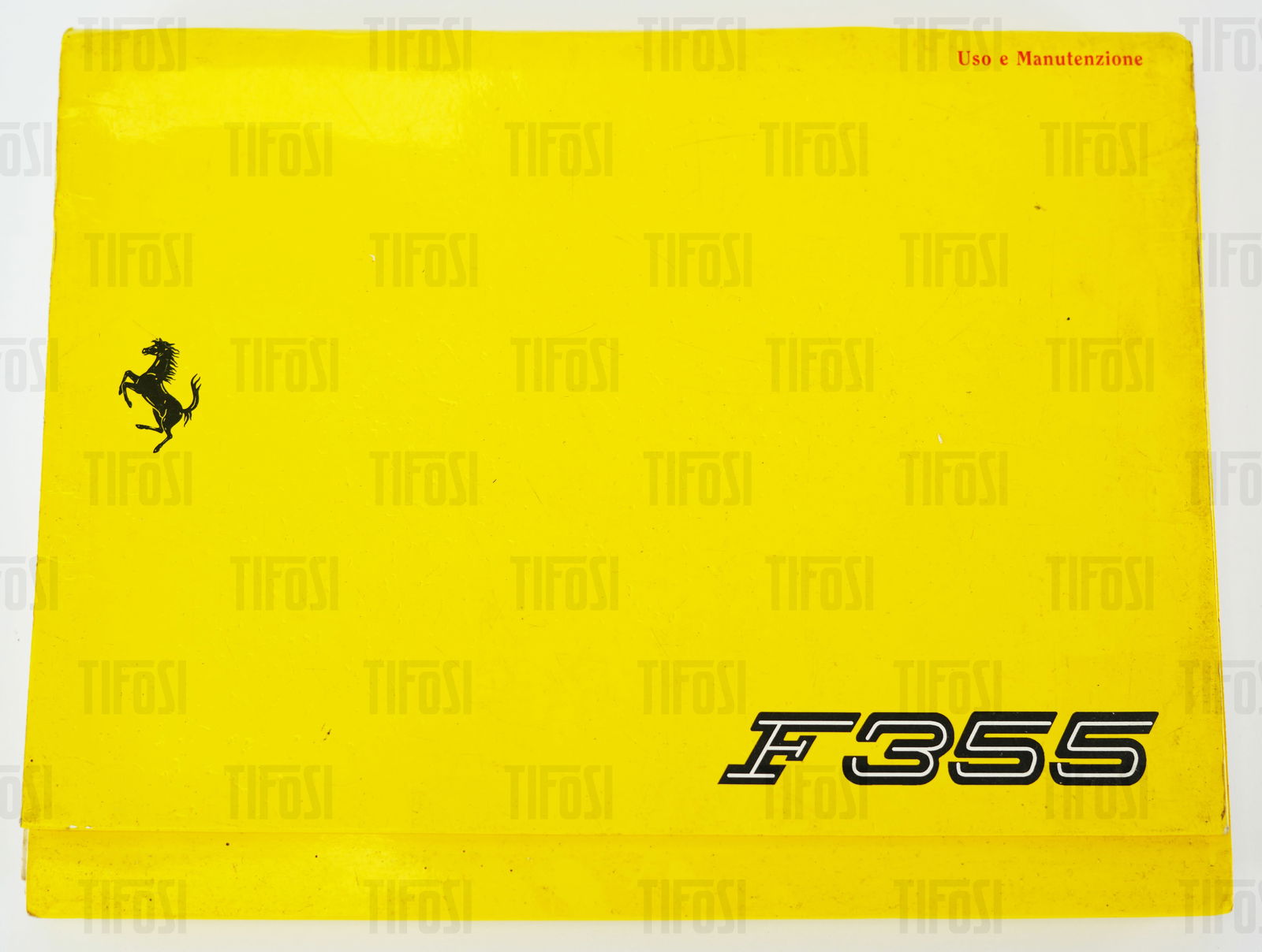 Ferrari F355 Owner's Manual: An original Ferrari F355 owner's handbook, in good used condition.