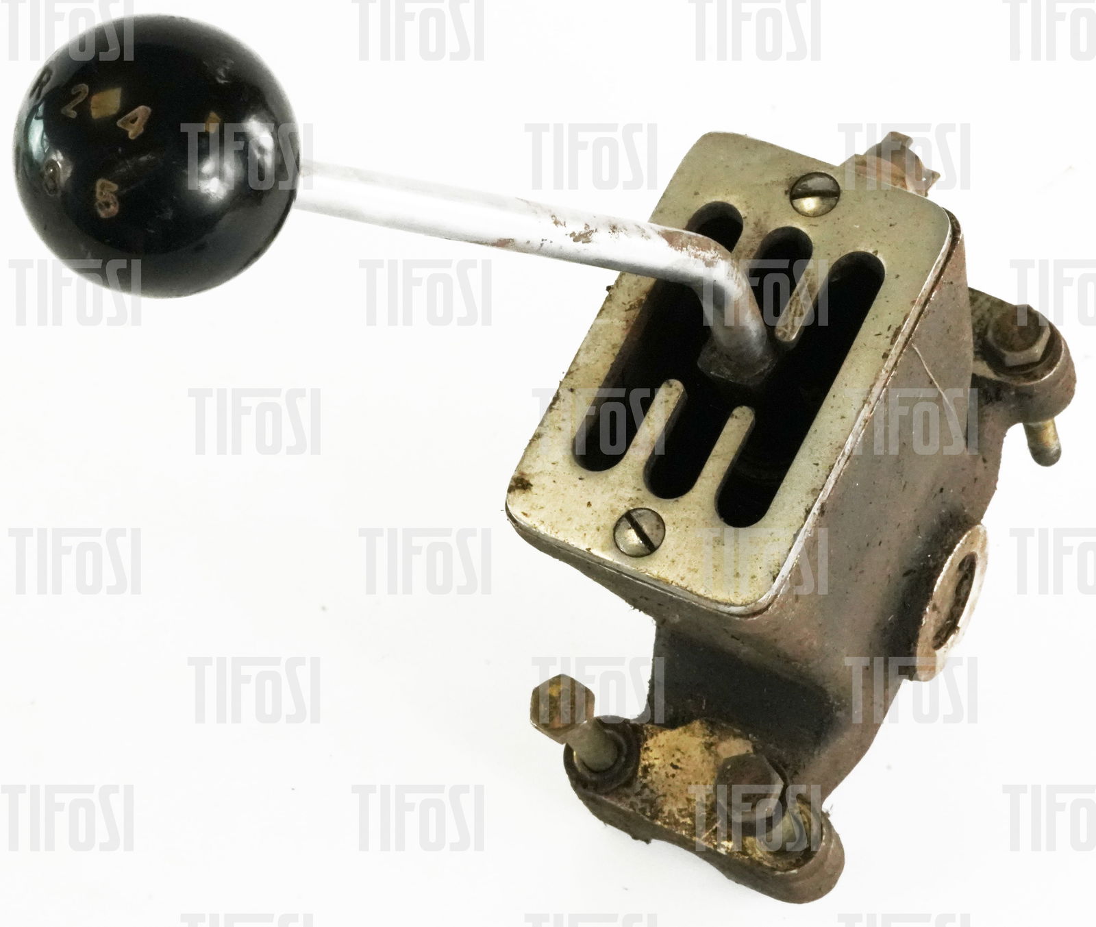 Ferrari 308 Gear Shifter Mechanism: An original Ferrari 308 gear shifter, used condition.