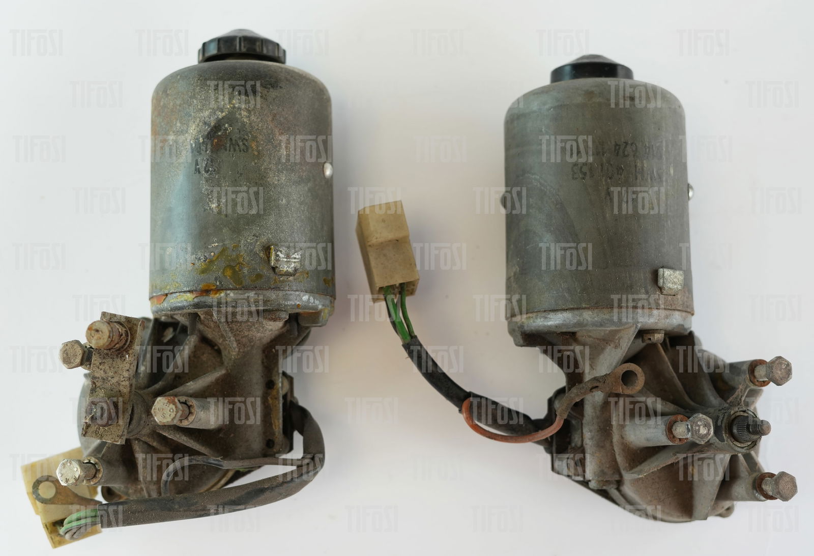 Ferrari 308 365 512 Headlamp Motors: A pair of used headlamp motors from a Ferrari 308 GT4 Dino, will also fit other 1970s models.