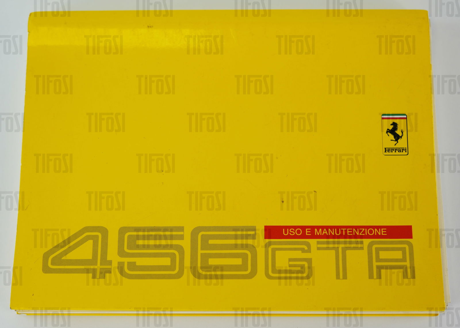 Ferrari 456 GTA Owner's Manual: An original Ferrari 456 GTA owner's handbook, in good used condition.