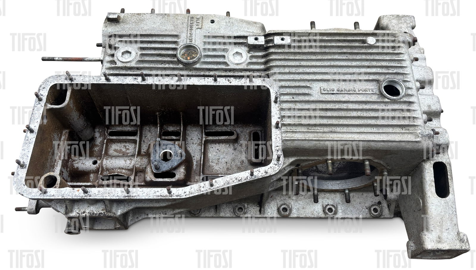 Ferrari 365 512 BB Transaxle Casing: A used Ferrari BB transaxle casing, visually appears to be in good order.