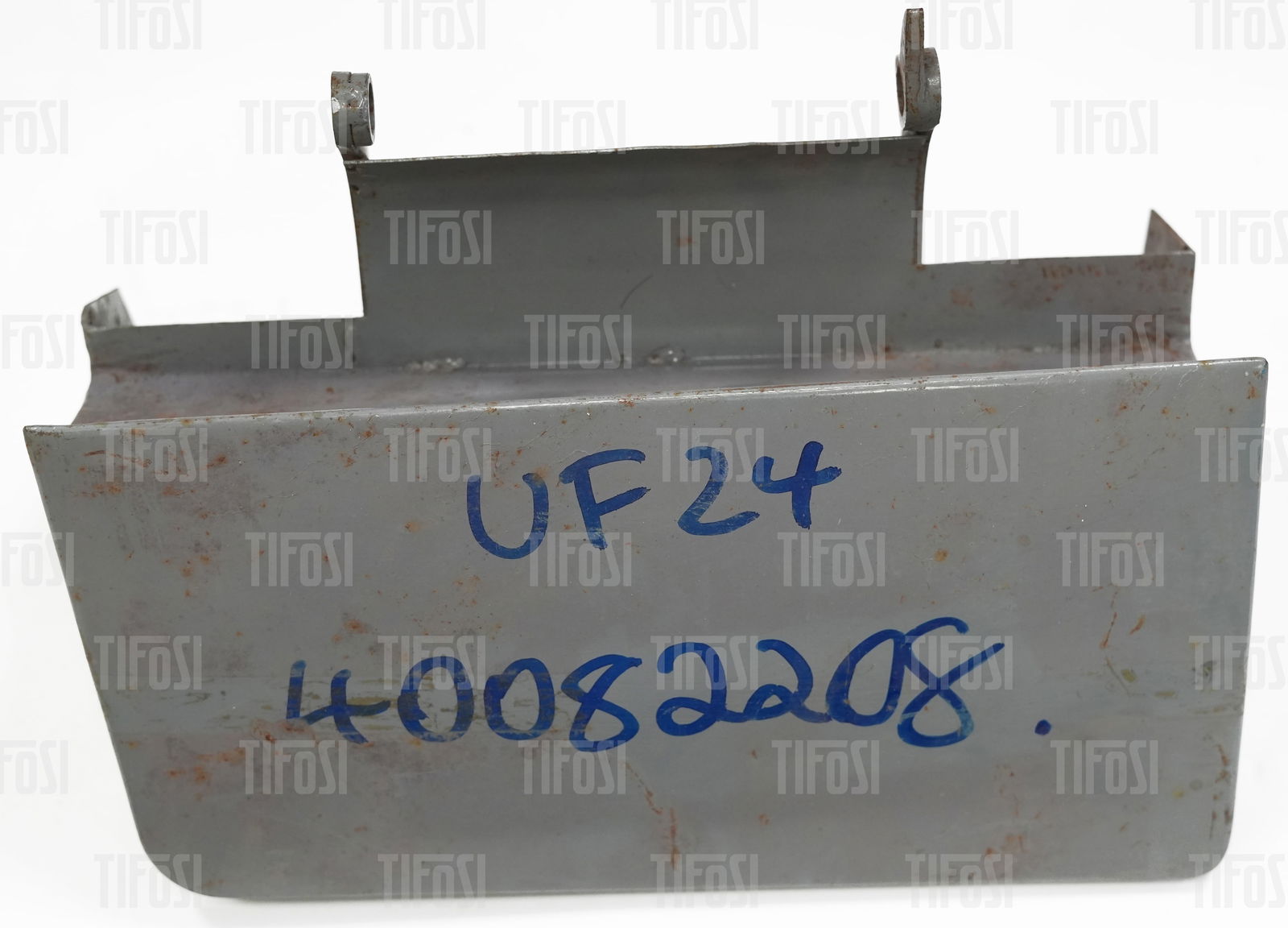 Ferrari 308 GT4 Dino RH Headlamp Pod NOS: A new old stock Ferrari 308 GT4 right-hand headlamp pod, some minor surface rust but this has never been fitted.