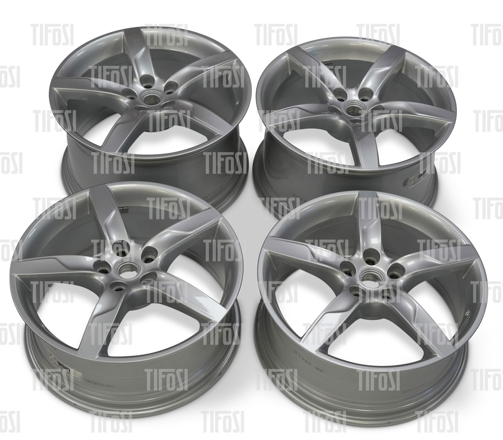 Ferrari California T Wheel Set: A set of Ferrari California 19 inch wheels in excellent condition throughout.