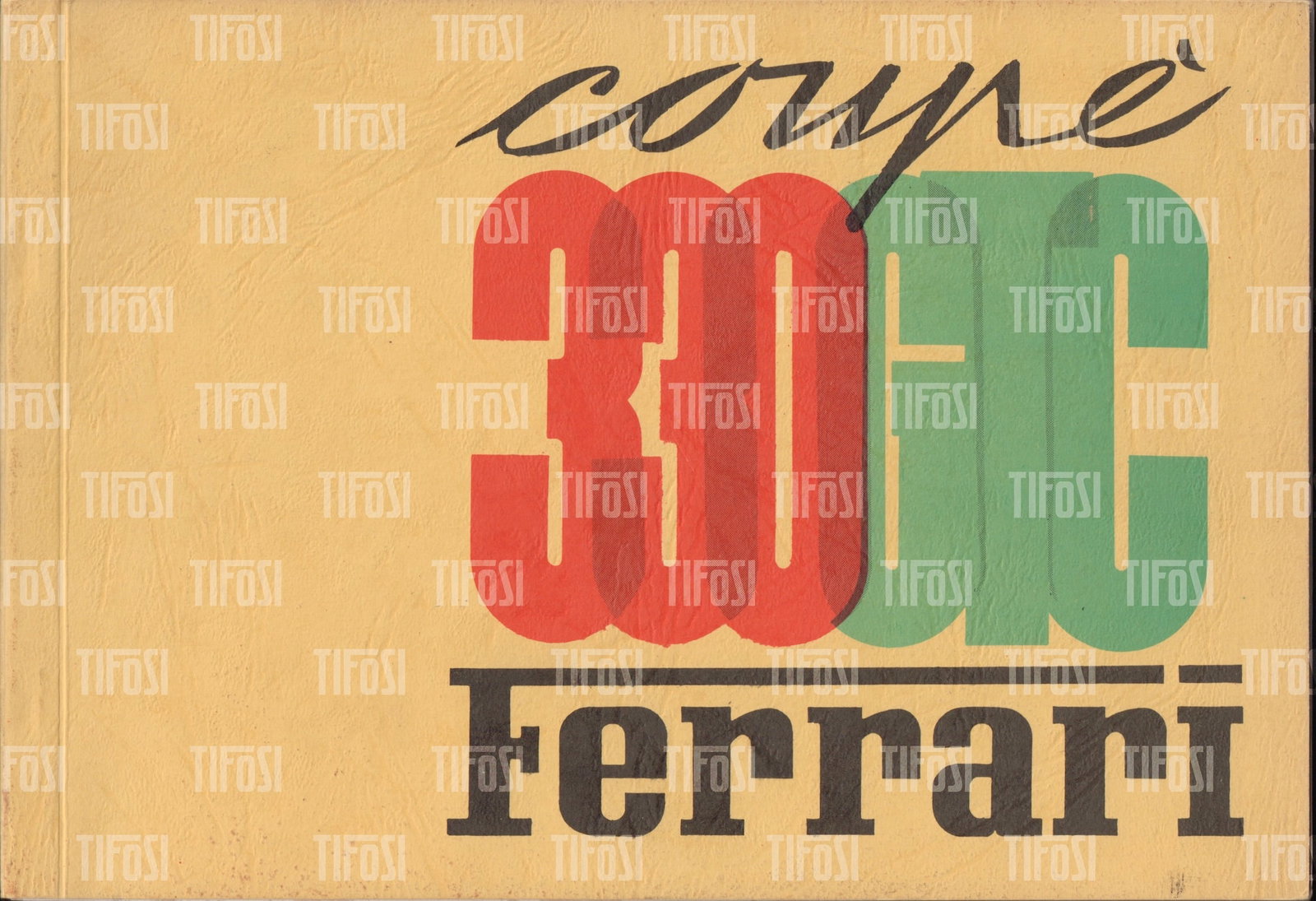 Renzo Medici Estate: Ferrari 330 GTC Spare Parts Manual (1 of 3)