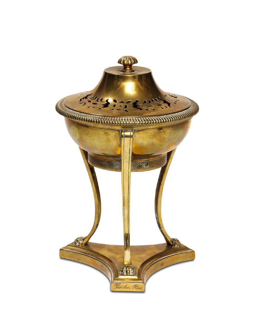1920 Guerlain tripod incense burner (1 of 2)