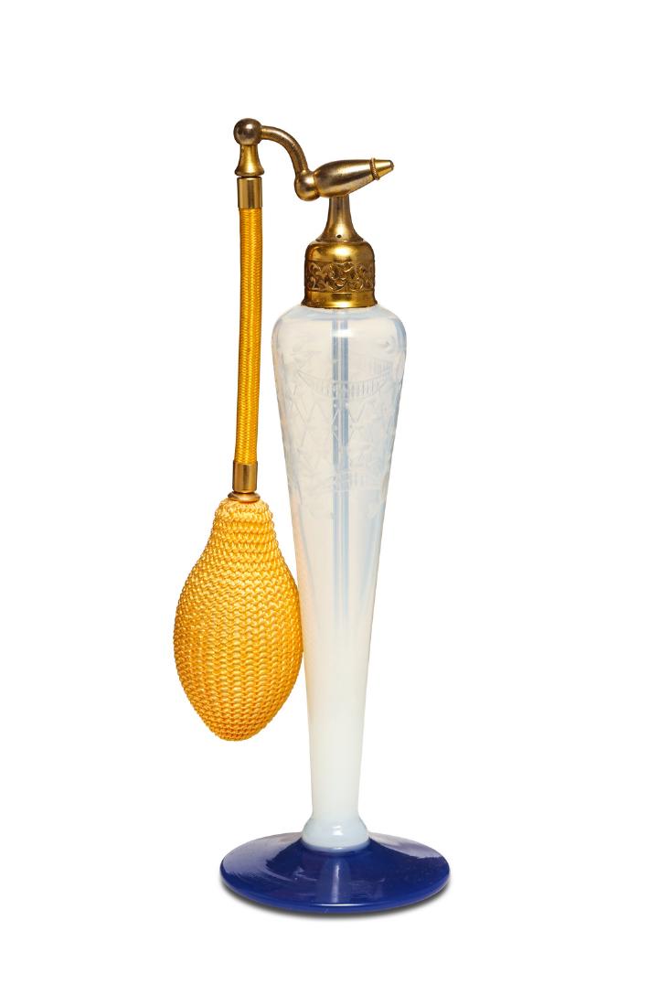 1926 DeVilbiss wheel cut glass atomizer (1 of 1)