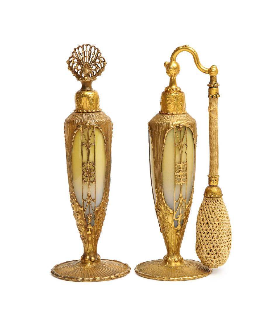 1926 DeVilbiss Imperial bottle and 1926 DeVilbiss Imperial perfume bottle
