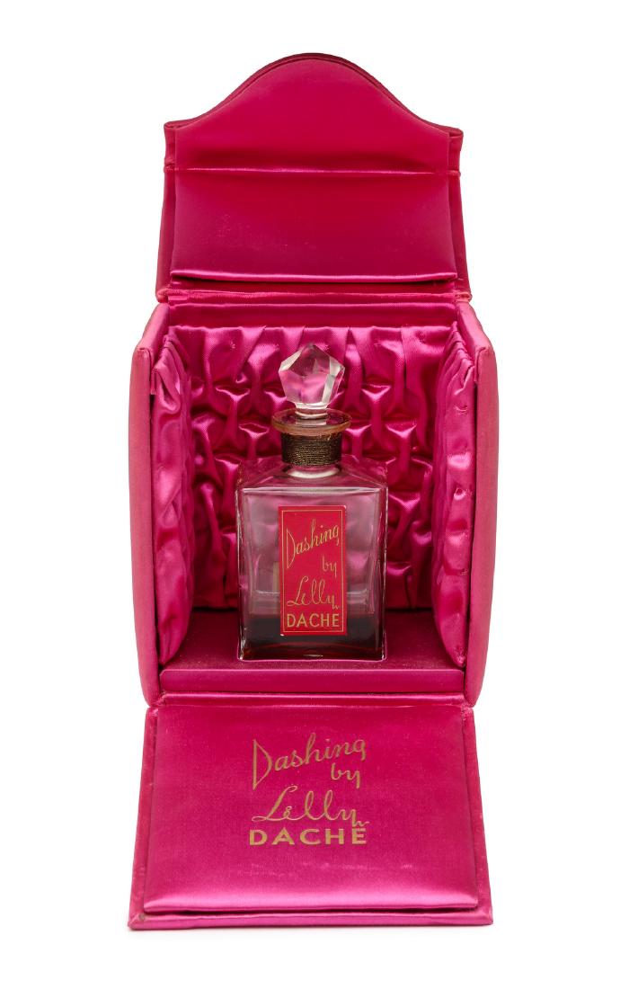 1945 Lilly Dache Dashing perfume bottle 1941 Lilly Dache Dashing Perfume Bottle