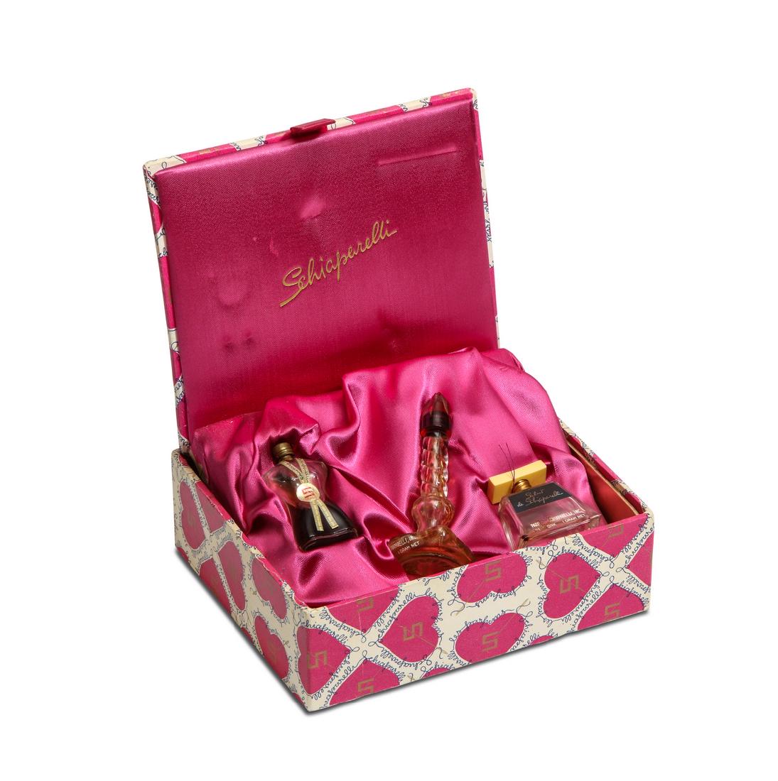 1939 Schiaparelli mini set  of 3  perfume bottles (1 of 1)