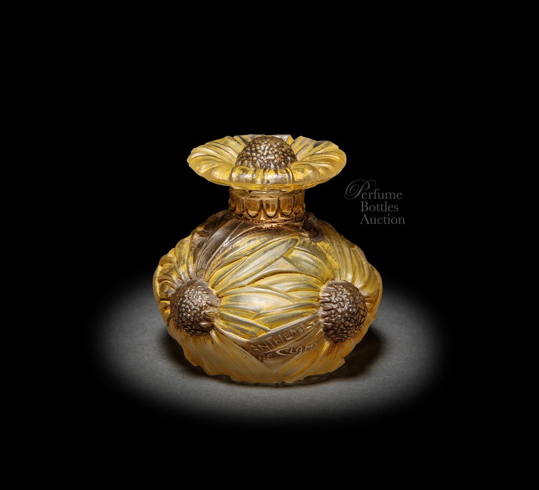 1910s Unknown Gaillard Perfume Bottle 1884 Wenck Statue of Liberty perfume bottle