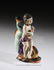 1780s Derby Antique Scent Bottle Porcelain Baby on