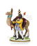 19th c. Old Paris Antique Scent Bottle Porcelain Camel