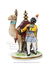 19th c. Old Paris Antique Scent Bottle Porcelain Camel - 3
