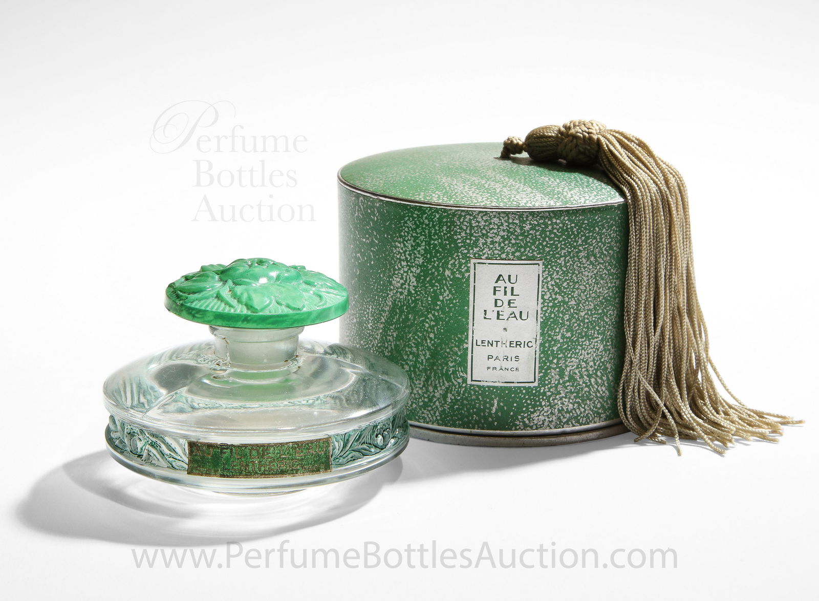 1924 Lentheric Au Fil de l'Eau Perfume Bottle (1 of 1)