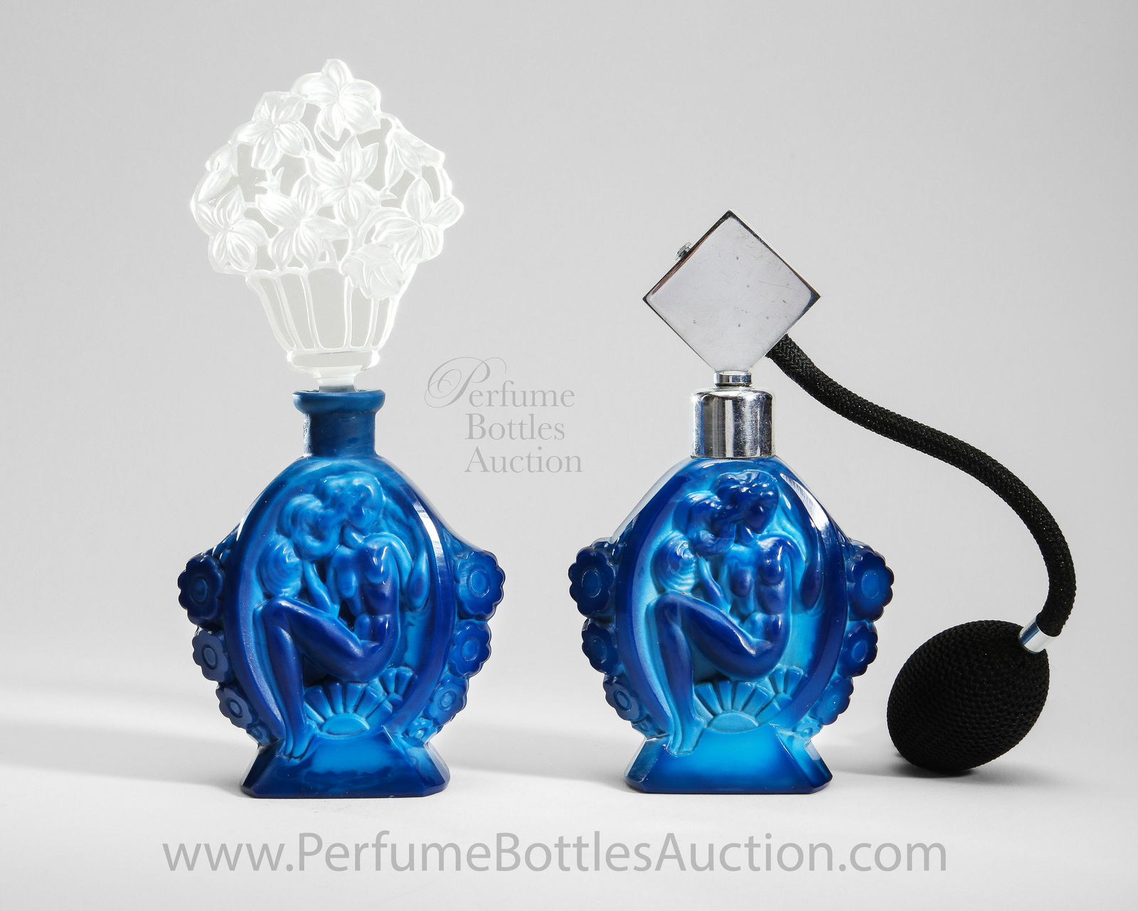 C1935 Vogel & Zappe Czech perfume bottle set (1 of 1)