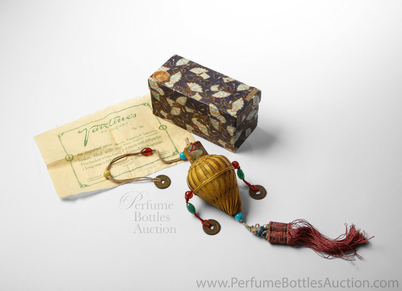 1910s Vantine's Orris Root scent diffuser (1 of 2)