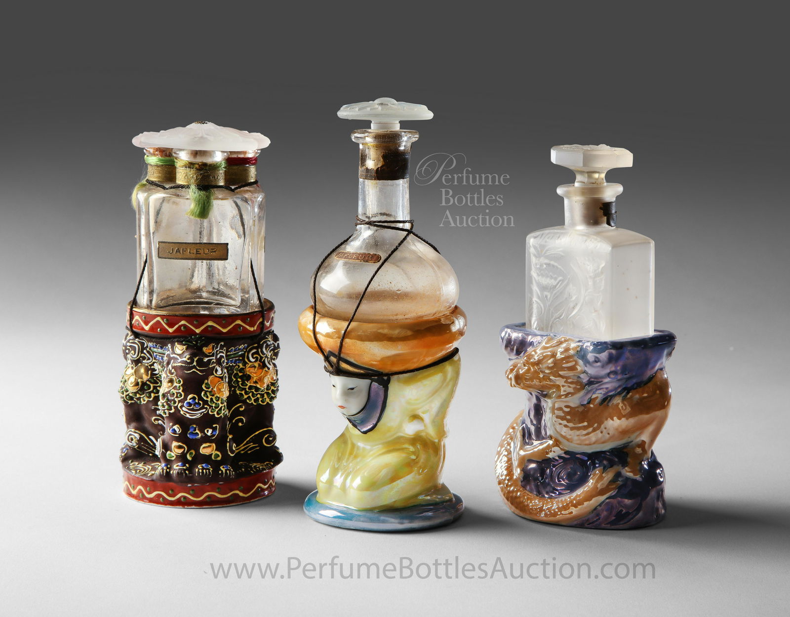 Three Vantine Pedestaled Perfumes (1 of 1)