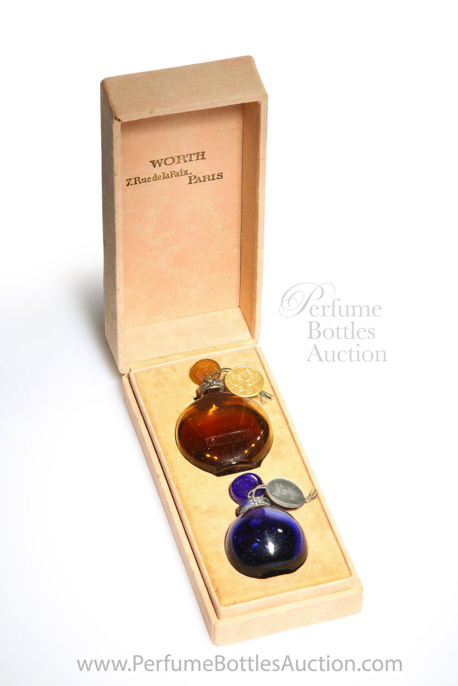 1920s R. Lalique Worth mini perfume bottles (1 of 2)