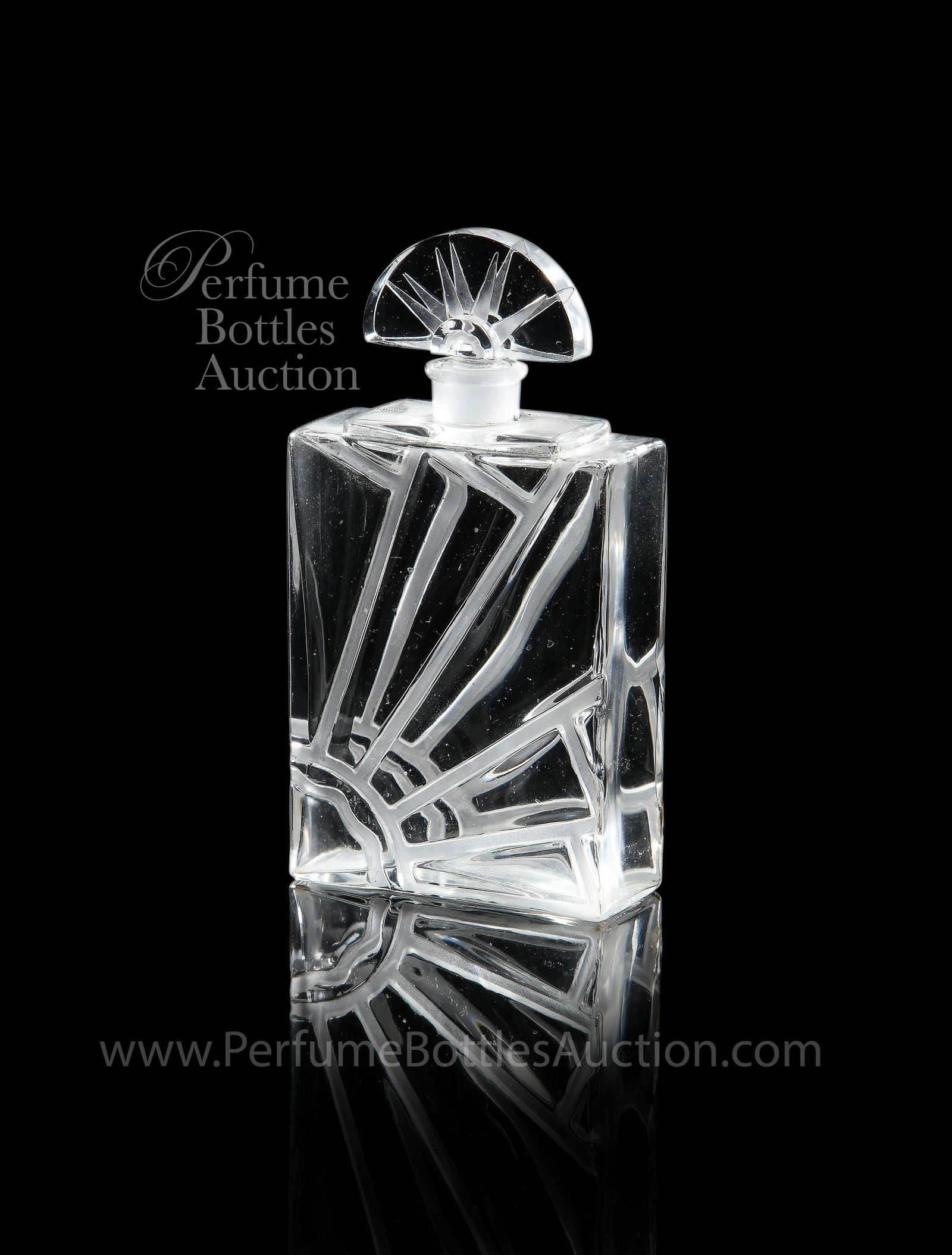 1920s Langlois Art Deco perfume bottle (1 of 2)