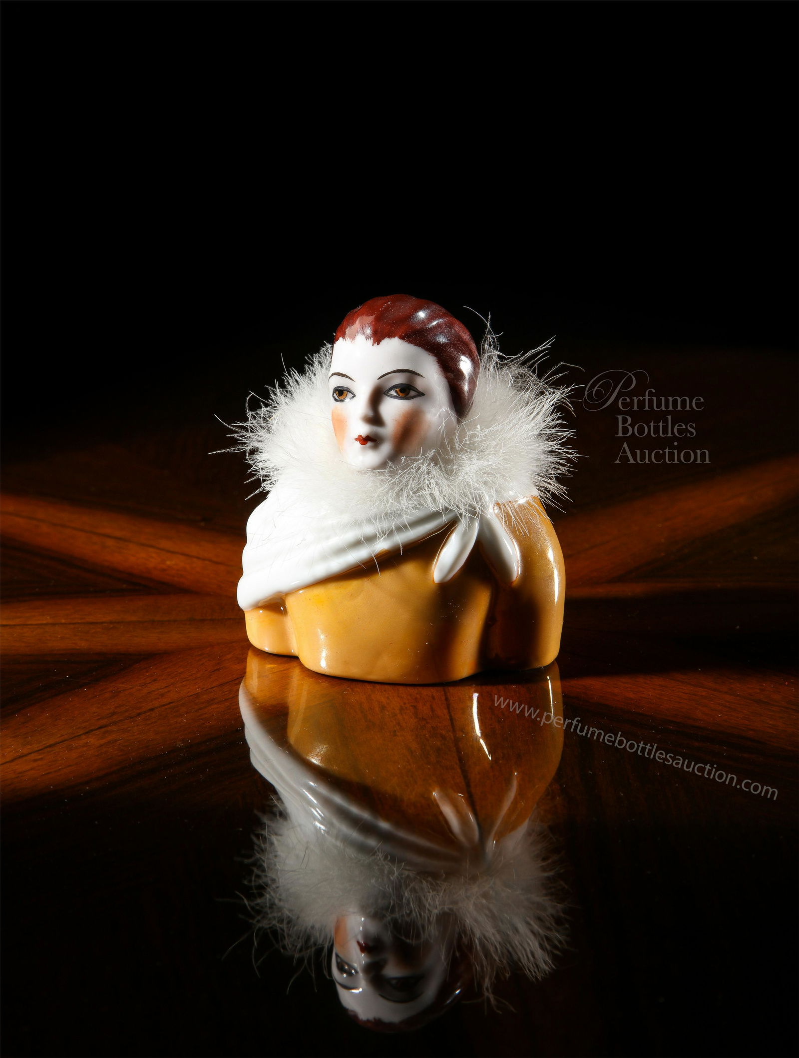 1920s German half-doll powder dish (1 of 1)