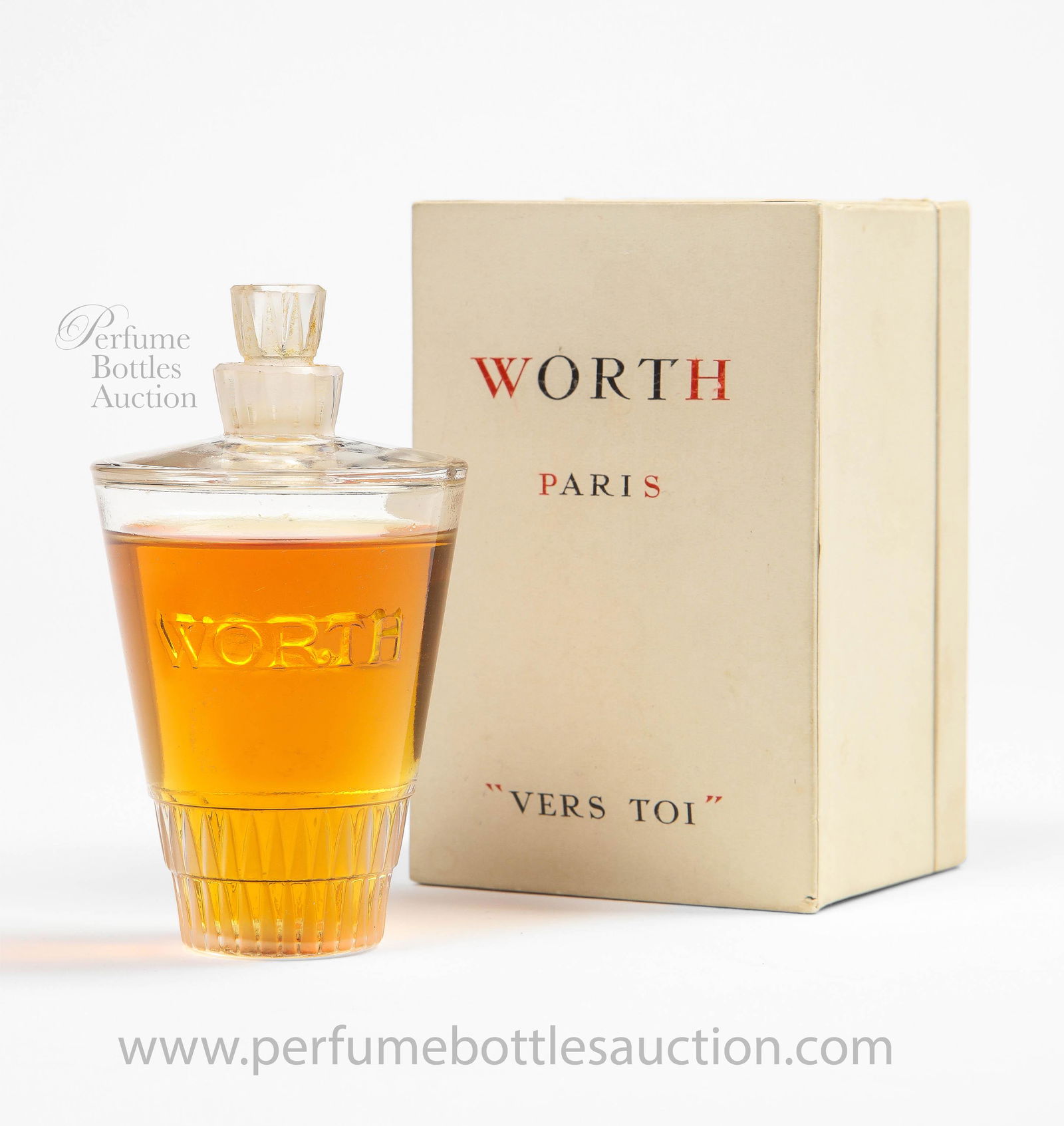 1933 R. Lalique for Worth Vers Toi perfume bottle (1 of 1)