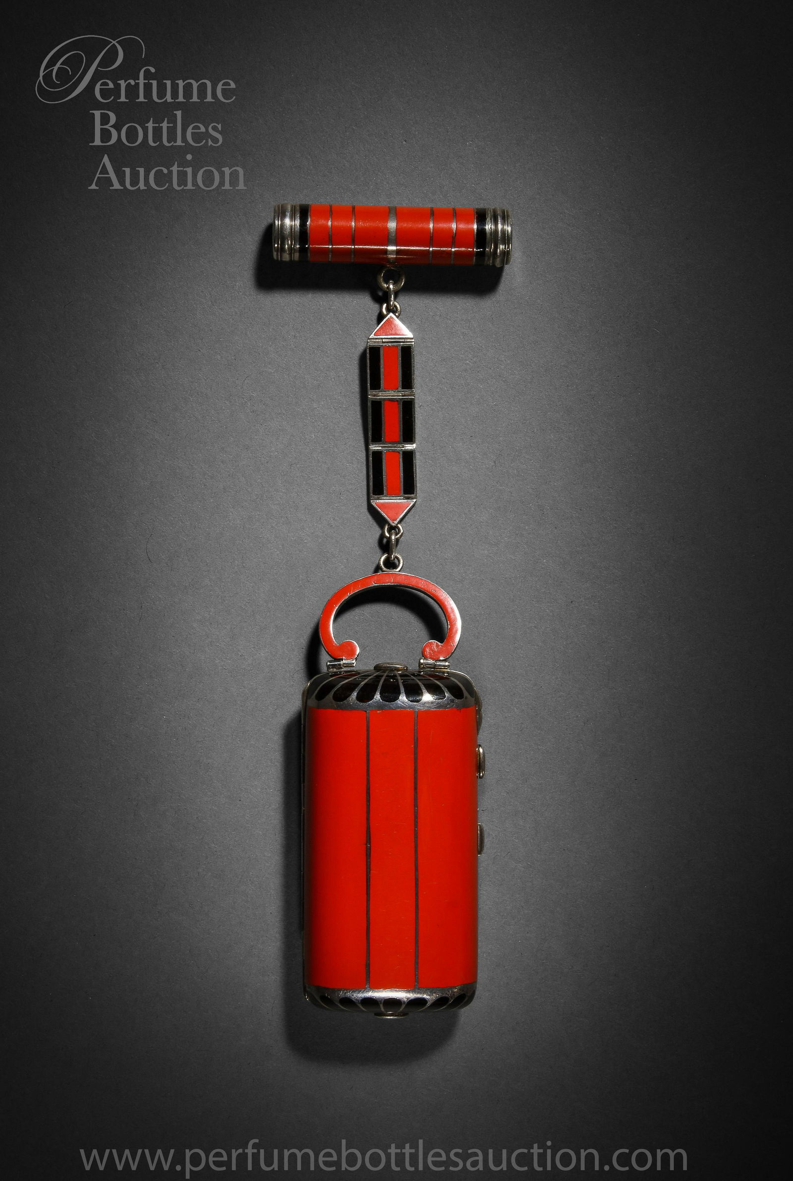 Art Deco enamel Vanity Compact (1 of 2)