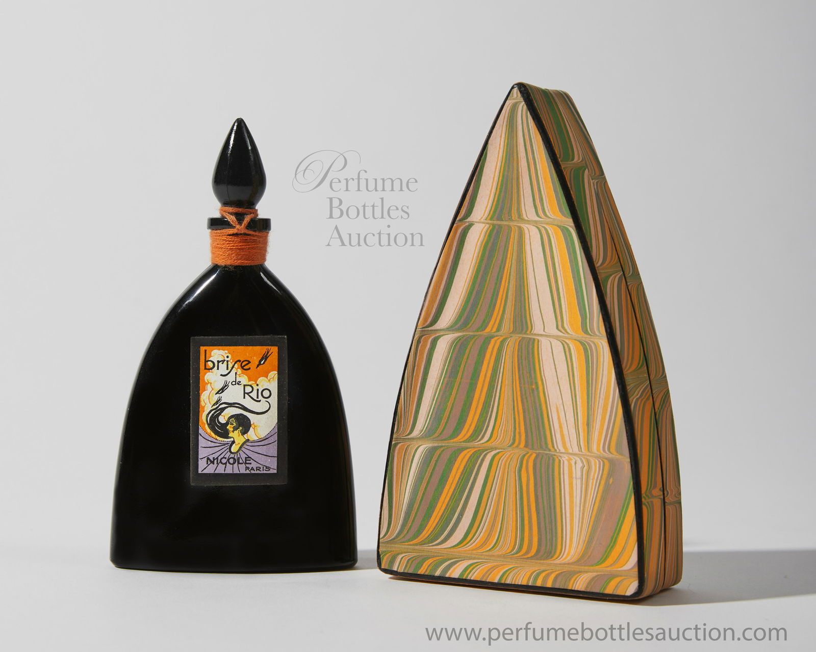 Julien Viard for Nicole Brise de Rio 1920s Art Deco perfume bottle (1 of 1)