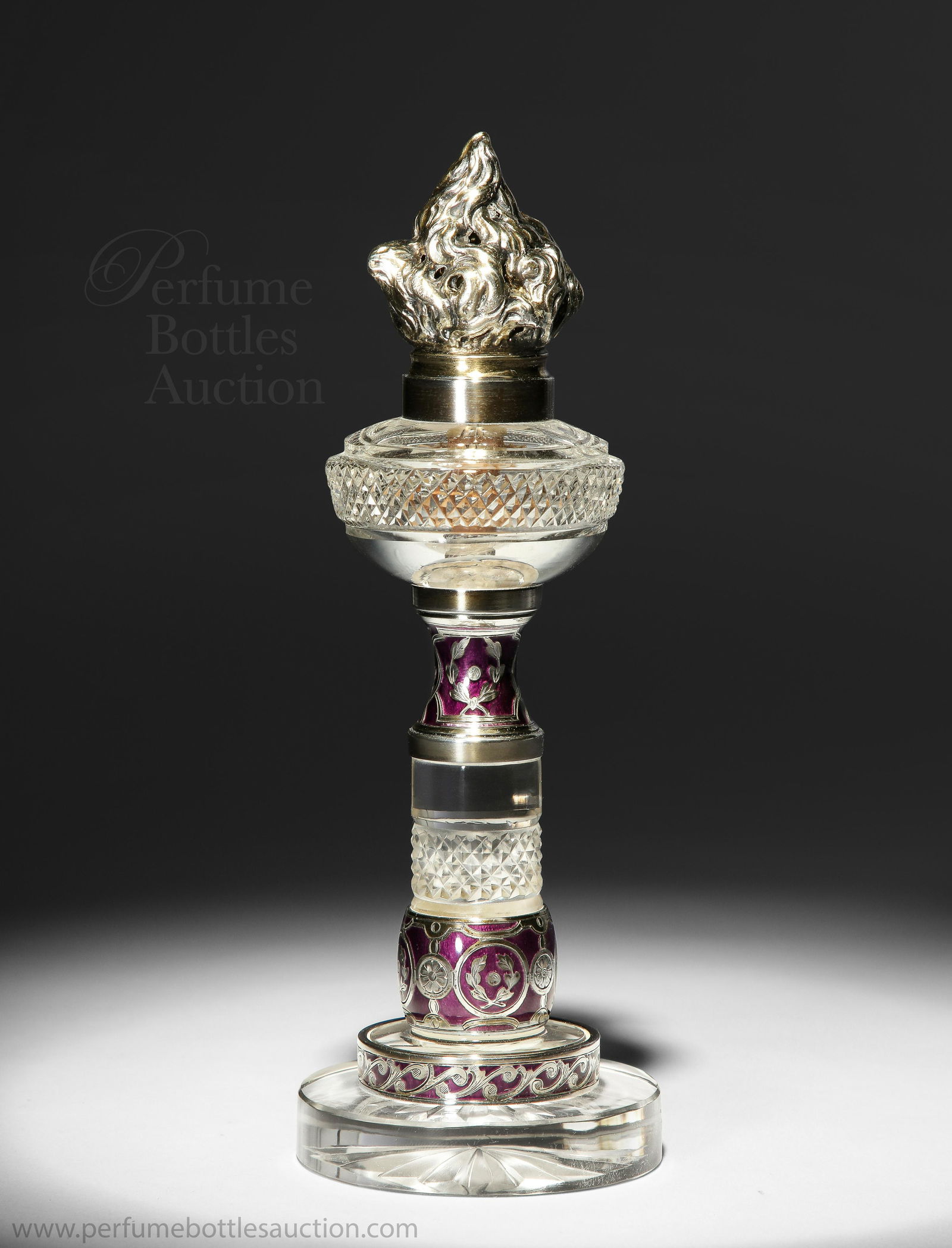 Antique Silver Perfume Burner (1 of 2)