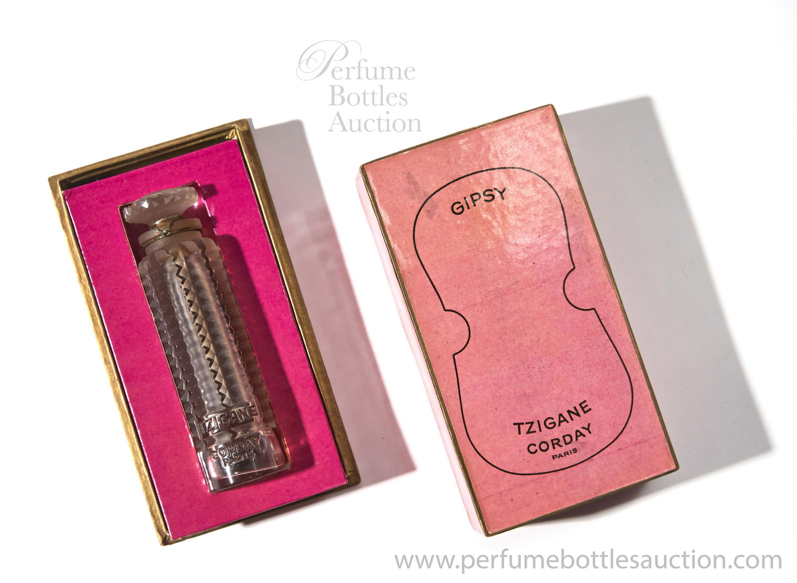 Lalique Tzigne Corday perfume bottle (1 of 2)