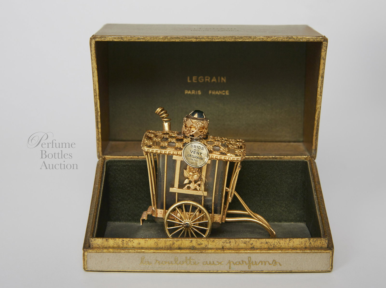 1940s Legrain perfume presentation "La roulotte aux parfums" (1 of 2)