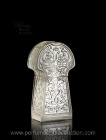 Extremely rare 1914 Russian Perfume bottle by Brocard "Flowers of Ukraine" or "Ukrainian Flowers"