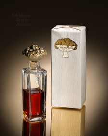 Rare Rosine Paul Poiret perfume bottle by Baccarat, La Coupe d'Or