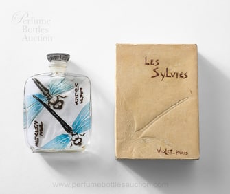 Lucien Gaillard Art Nouveau perfume bottle for Violet Les Sylvies