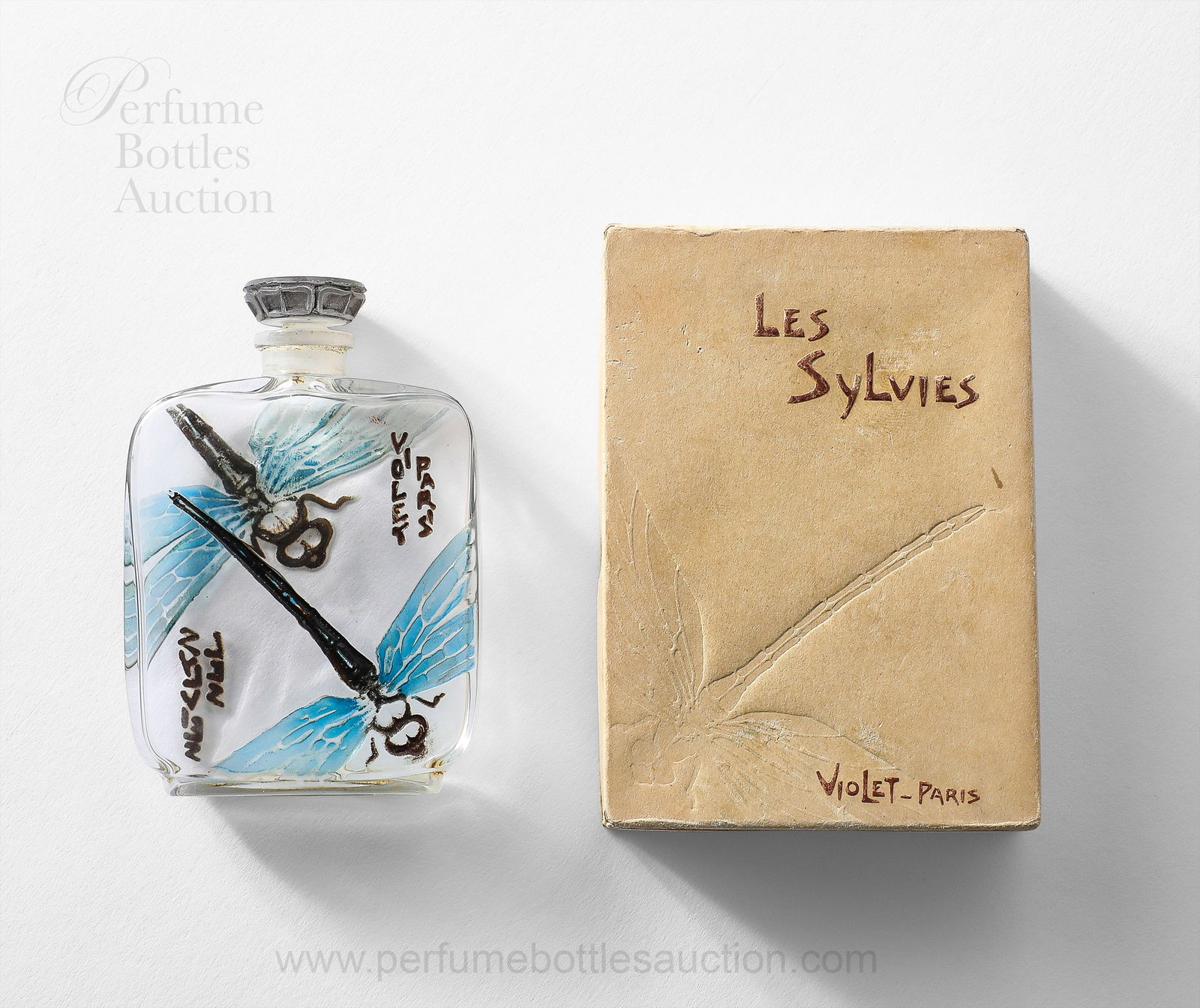 Lucien Gaillard Art Nouveau perfume bottle for Violet Les Sylvies (1 of 2)
