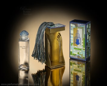 Rare 1925 Art Deco perfume bottle Parera Badalona España - Real Narciso