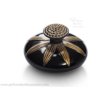 Unusual 1920s Art Deco Julien Viard perfume bottle