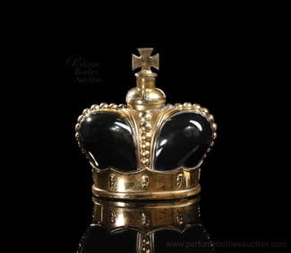 Large Prince Matchabelli crown perfume bottle