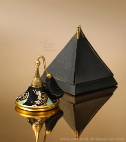 1927 Art Deco DeVilbiss perfume atomizer in original elaborate box
