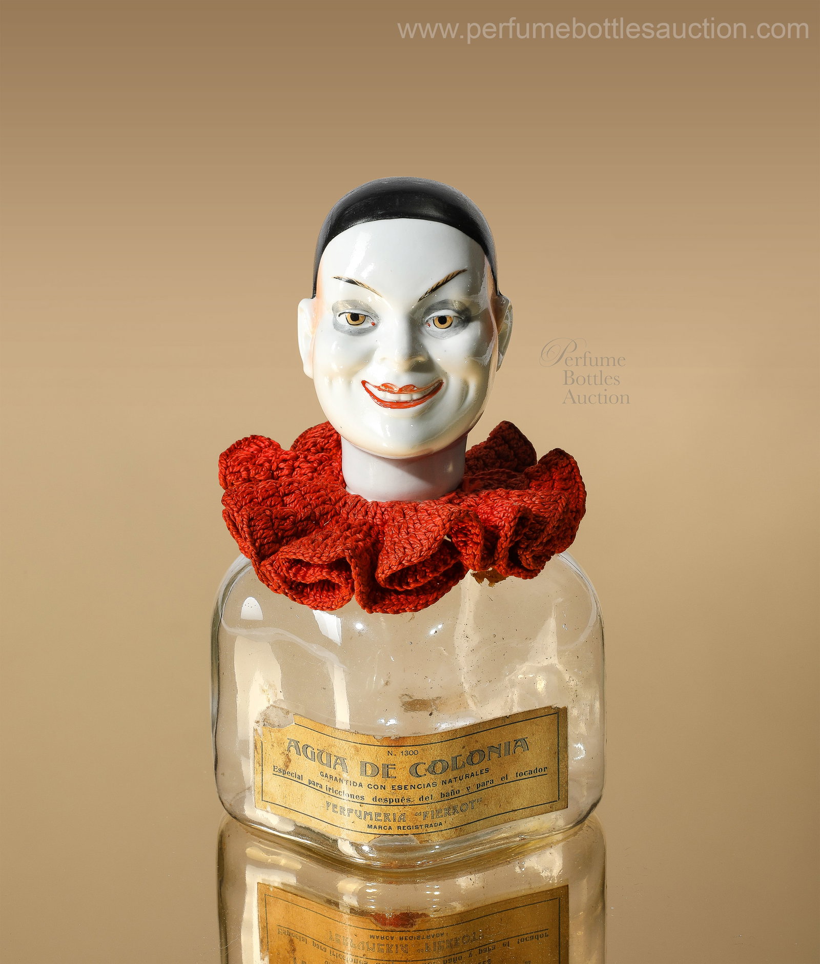 1920’s Uruguay, Perfumeria "Pierrot", Agua de Colonia, large scale (1 of 2)