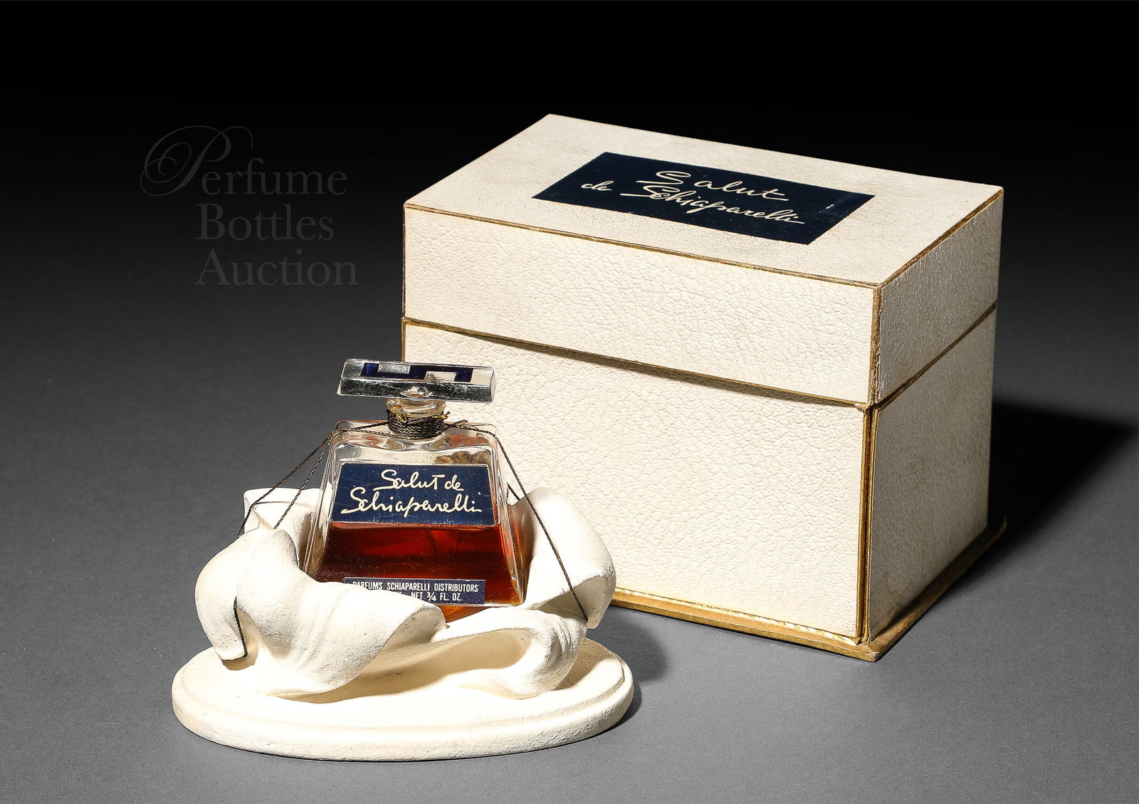 1934 Schiaparelli Salut perfume bottle, small size (1 of 1)